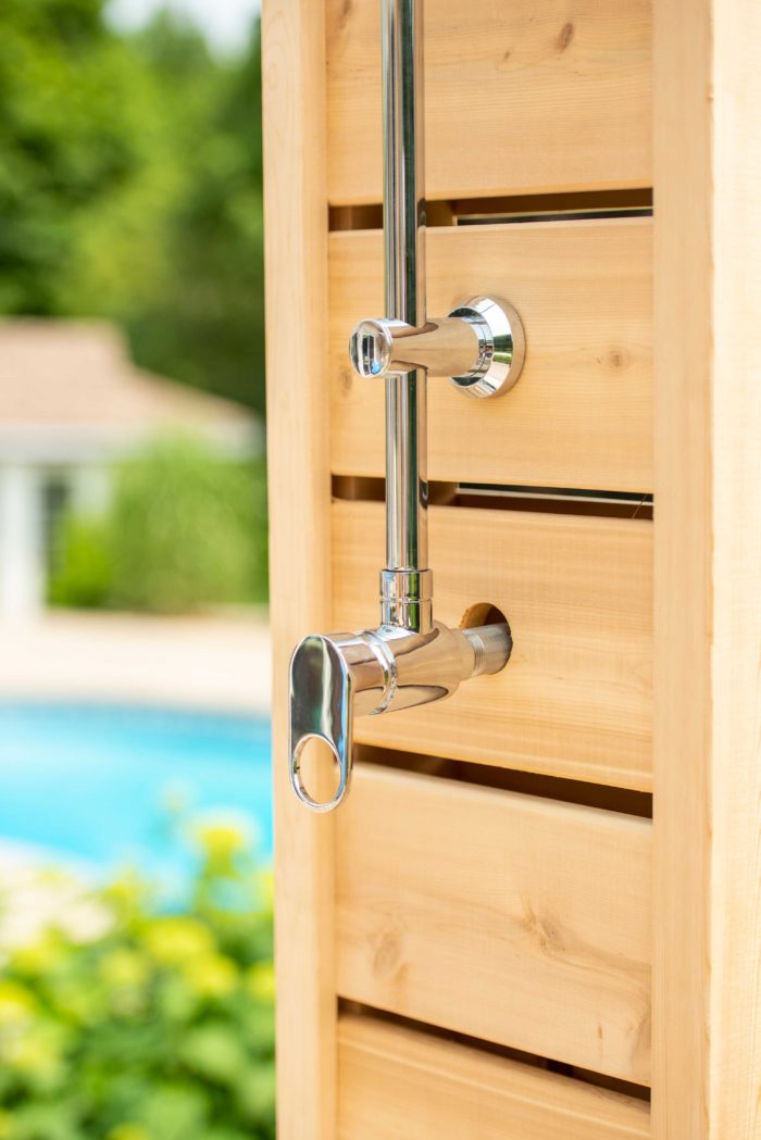 Dundalk Sierra Outdoor Shower with Canadian Timber CTC105