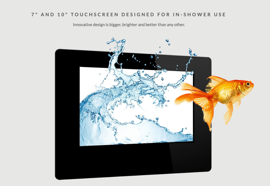 ThermaSol Waterproof 10" Smart Shower Controller The "ThermaTouch" Steam Shower Control Unit