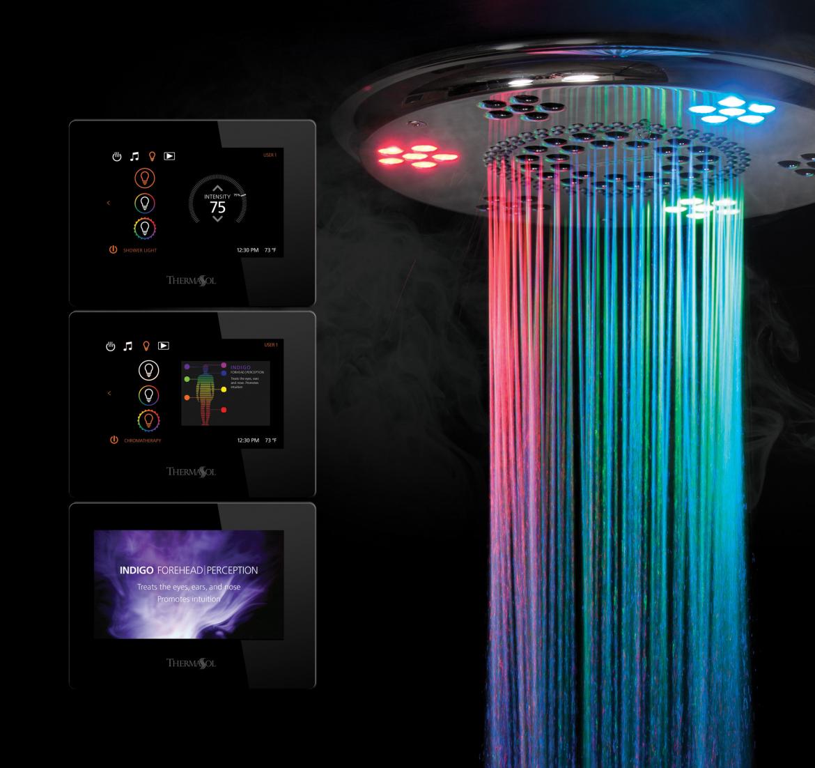 ThermaSol Shower Kit - The Wellness Shower Package with 10" ThermaTouch