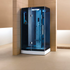 Mesa WS-300A Steam Shower 47"W x 35"D x 85"H- Blue Glass