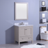 Legion Furniture 31" Vanity, Mirror & Sink - WT7330 (31" x 22" x 35")