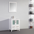 Legion Furniture 24" Bathroom Vanity, Mirror & Sink WA7924 (24" x 18" x 34")