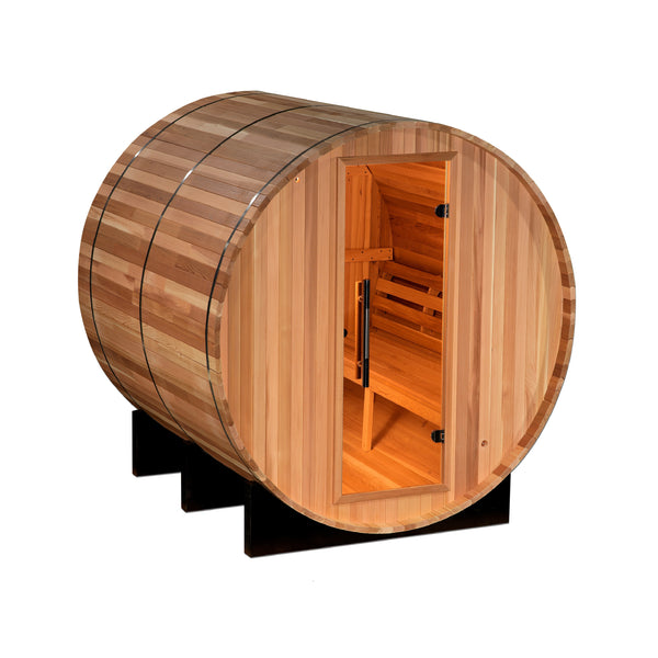 Outdoor Barrel Sauna Uppsala GDI-SJ-2004-CED - Buy Online at Find Your Bath