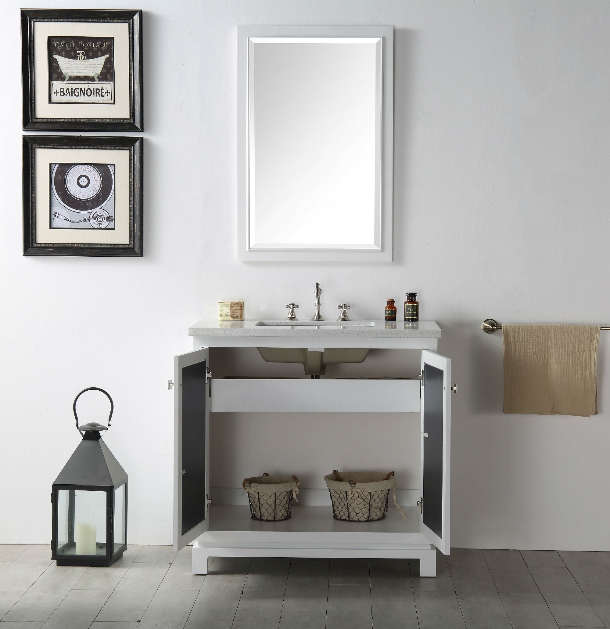 Legion Furniture 36" Bathroom Vanity & Sink WH7436 (36" x 22" x 35")