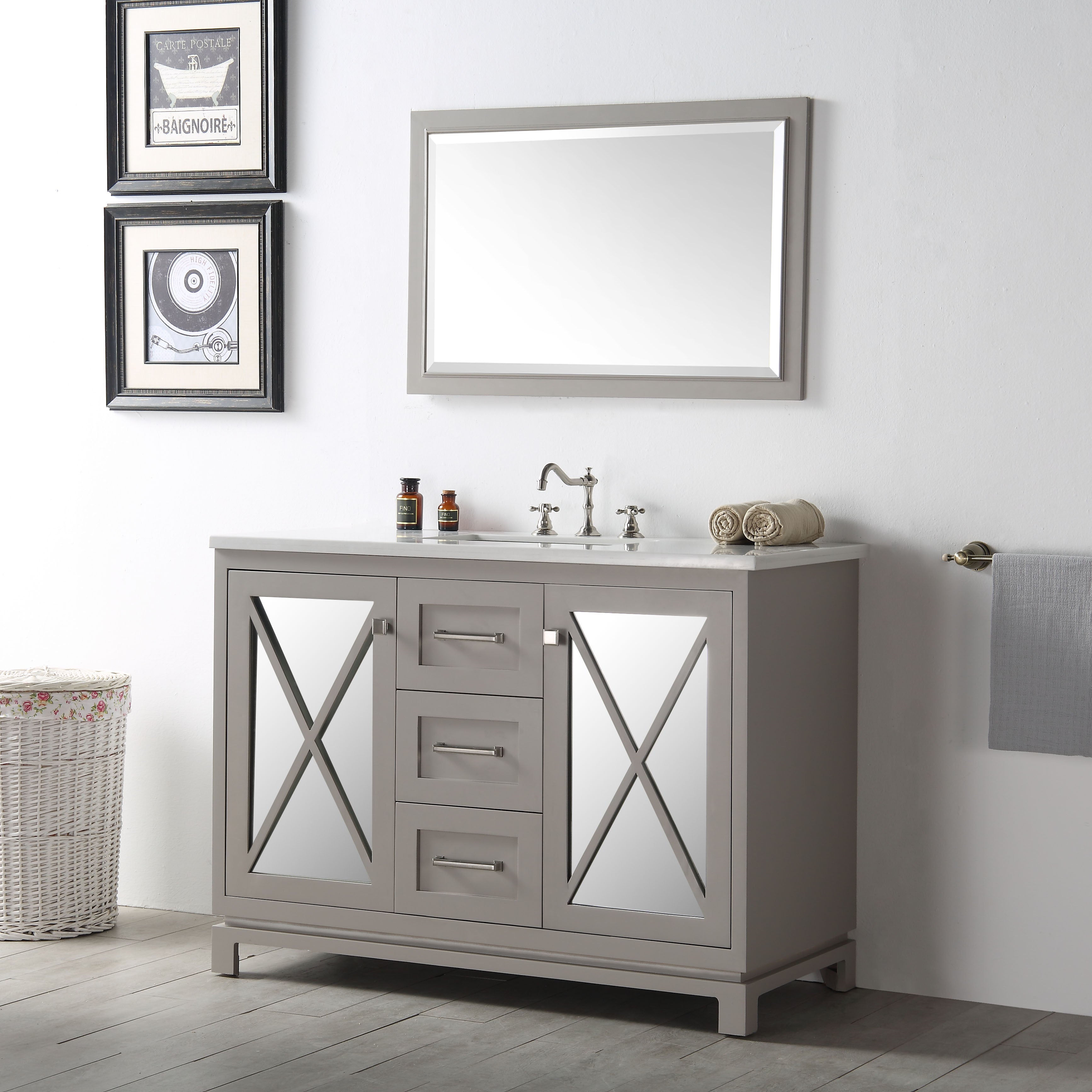 Legion Furniture 48" Bathroom Vanity & Sink WH7448 (48" x 22" x 35")