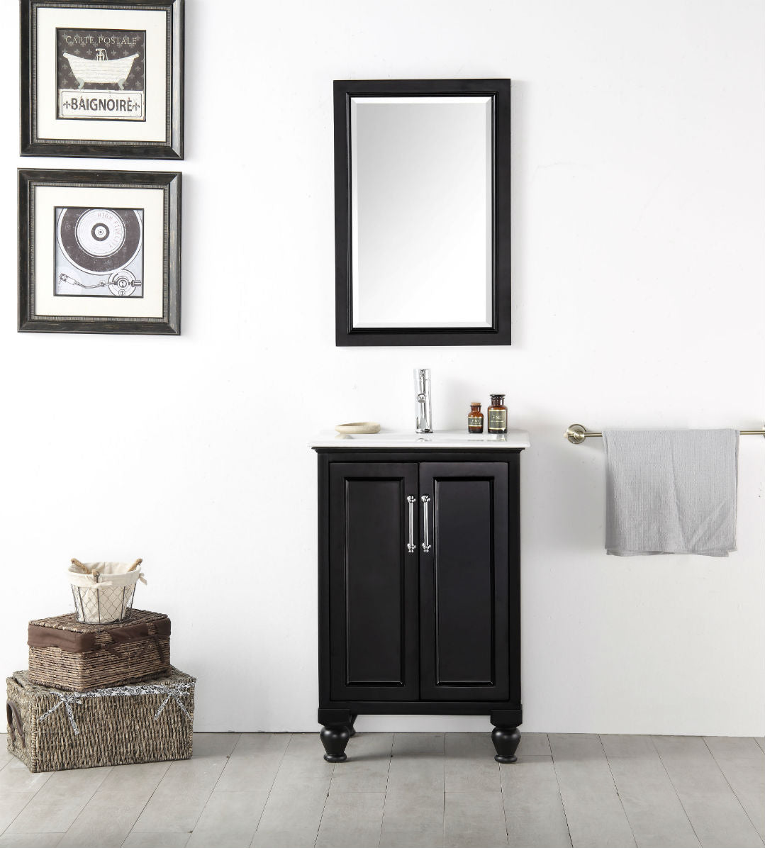 Legion Furniture 24" Bathroom Vanity & Sink WH7524 (24" x 18" x 35")