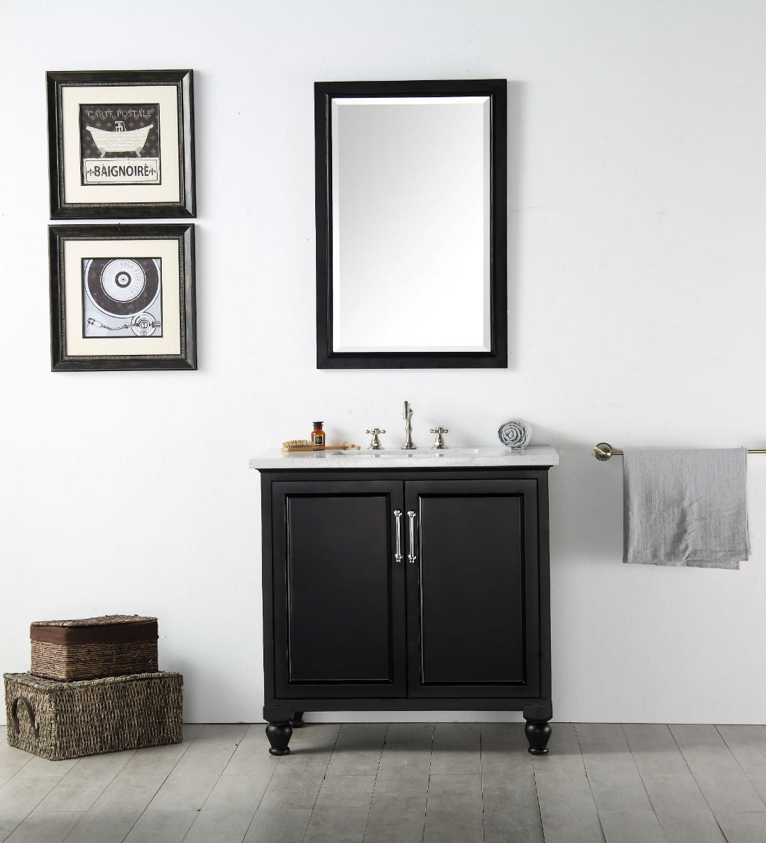 Legion Furniture 36" Bathroom Vanity & Sink WH7536 (36" x 22" x 34")