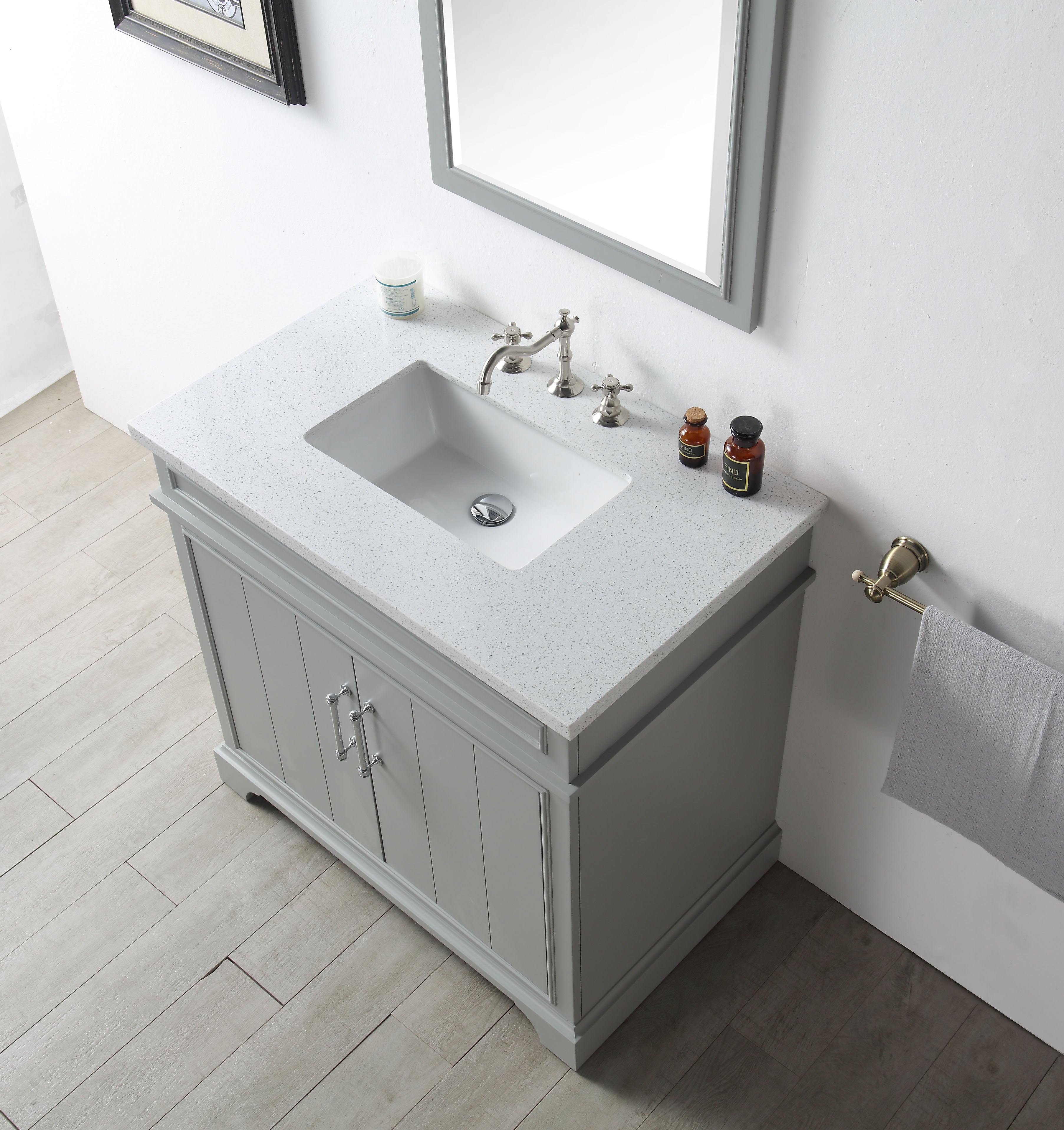 Legion Furniture 30" Vanity & Sink - WH7736 (30" x 22" x 35")