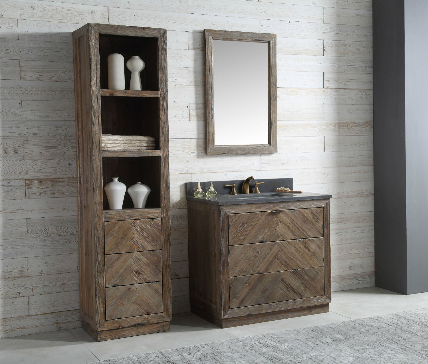 Legion Furniture 36" Wooden Vanity & Sink WH8536 (36″x22″x34")