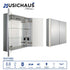 Whitehaus Musichaus WHFEL8069-S Bathroom Cabinet Double-Door Medicine Cabinet w/ Music