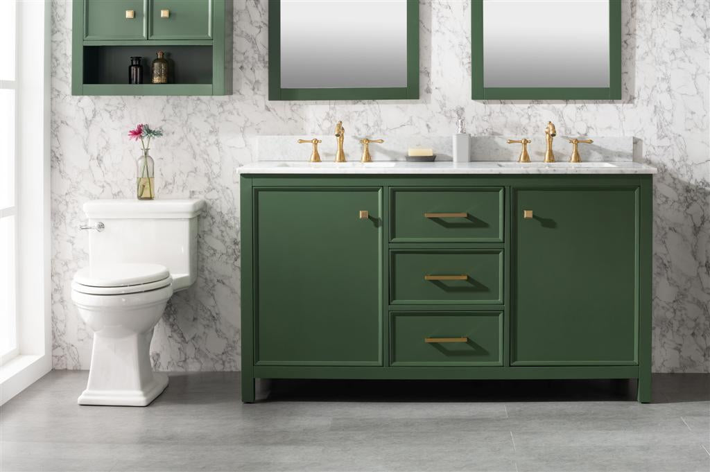 Legion Furniture 60" Bathroom Vanity & Double Sinks WLF2160D (60" x 22" x 34")
