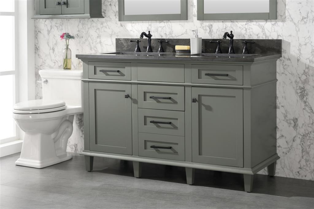 Legion Furniture 54" Bathroom Vanity & Double Sink WLF2254 (54" x 22" x 34")
