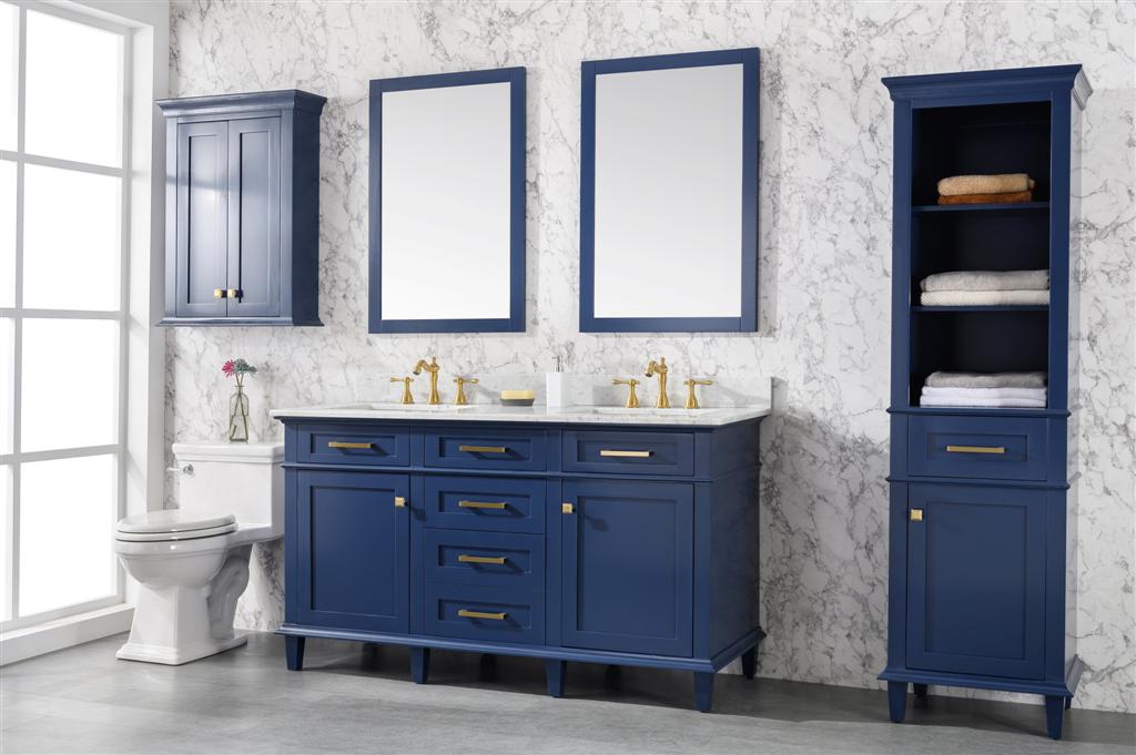 Legion Furniture 60" Bathroom Vanity & Double Sink WLF2260D (60"x22"x34")