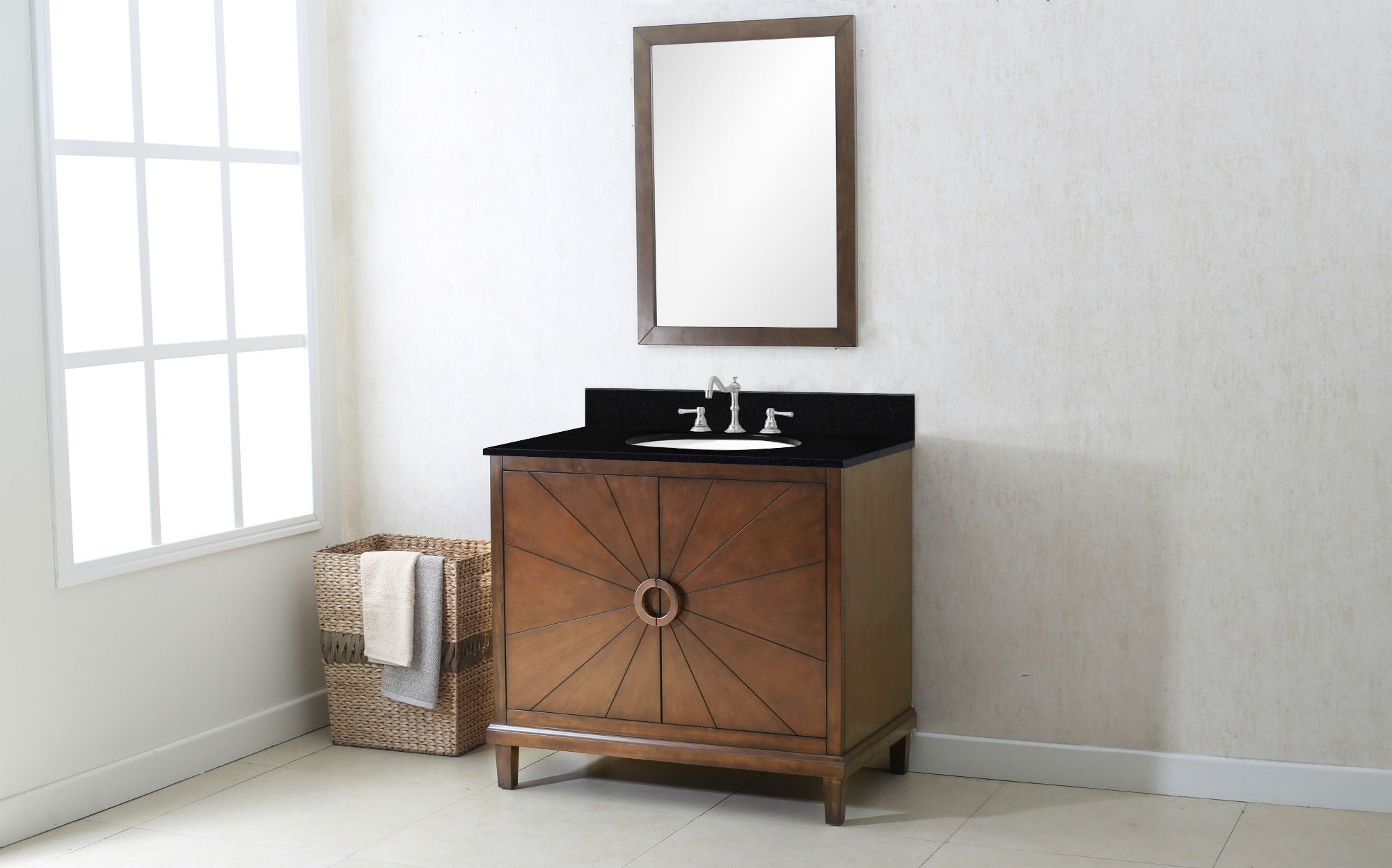 Legion Furniture 37" Bathroom Vanity & Sink WLF7040-36 (37" x 22" x 33")