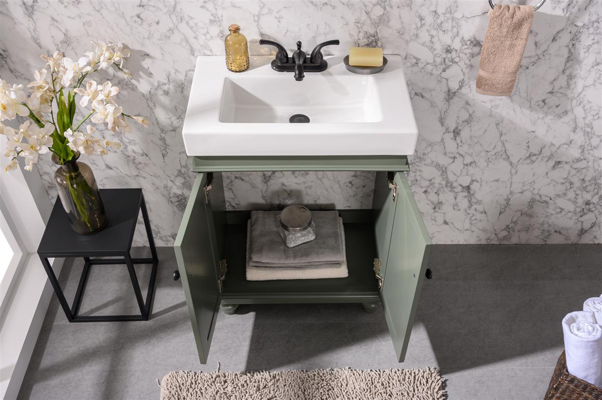 Legion Furniture 35" Bathroom Vanity & Sink WLF9024 (35" x 24" x 18")