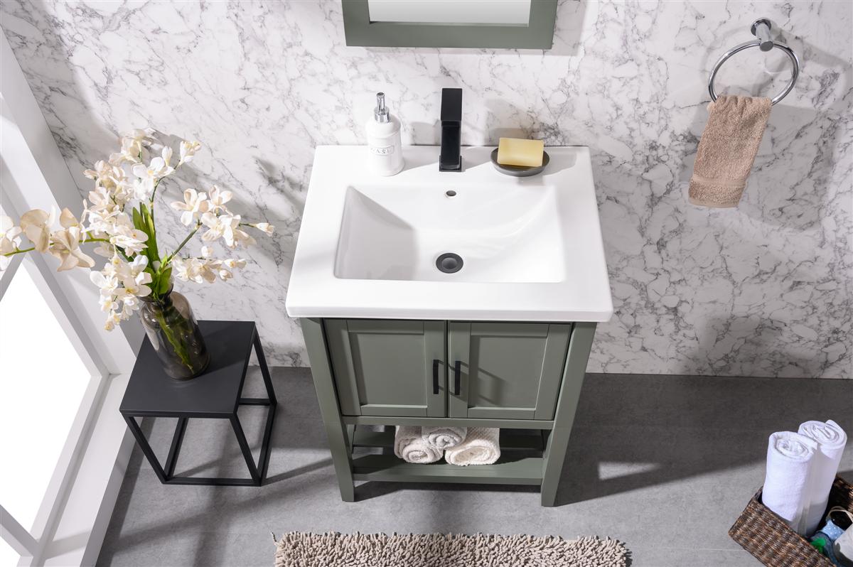 Legion Furniture 35" Bathroom Vanity & Sink WLF9024 (35" x 24" x 18")