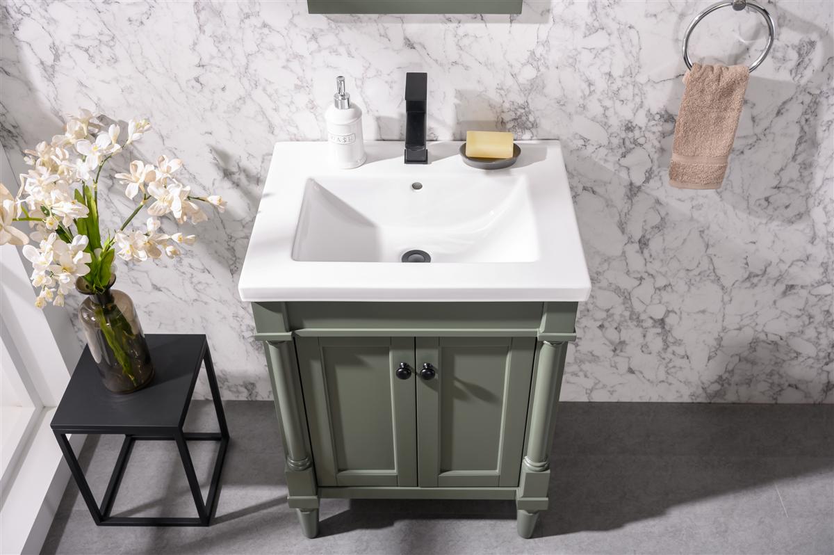 Legion Furniture 35" WLF9224 Bathroom Vanity & Sink WLF9224 (35" x 24" x 18")