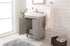 Legion Furniture 34" Bathroom Vanity & Sink WLF9324 (34" x 24" x 14")