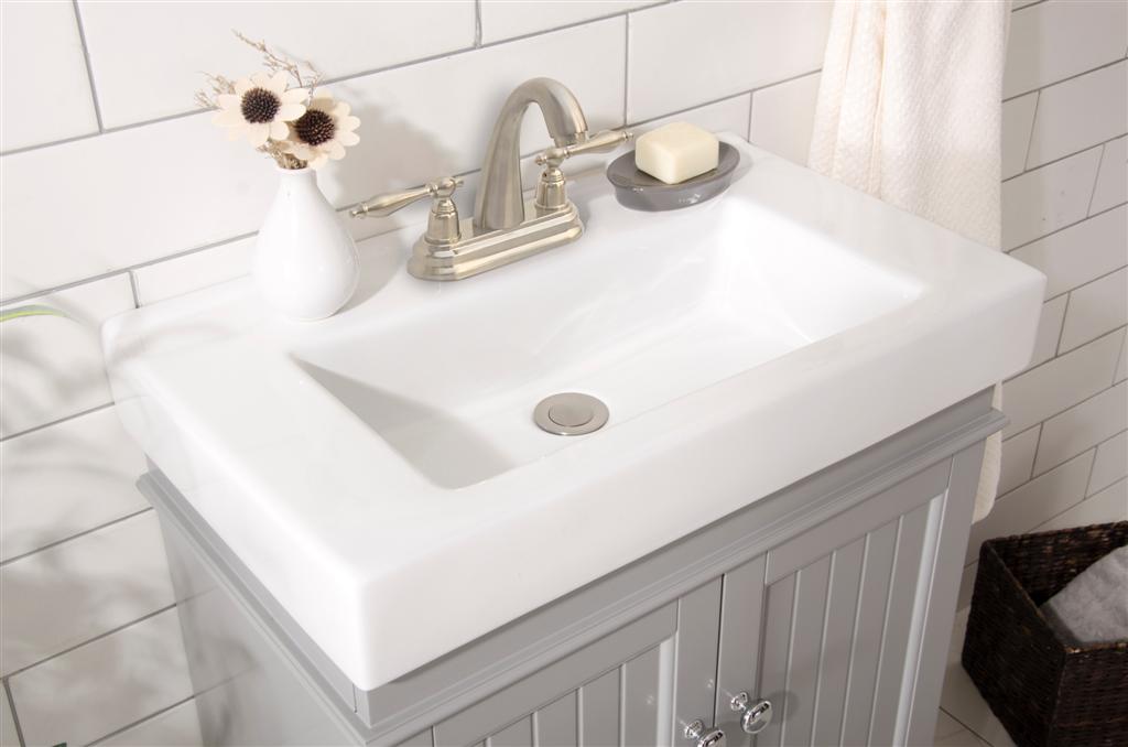 Legion Furniture 34" Bathroom Vanity & Sink WLF9324 (34" x 24" x 14")