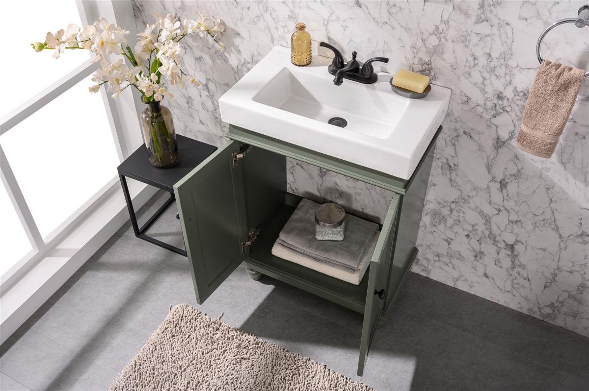 Legion Furniture 34" Bathroom Vanity & Sink WLF9324 (34" x 24" x 14")