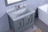 Legion Furniture 36" Vanity, Mirror & Sink - WT7436 (36" x 22" x 35")