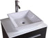 Legion Furniture 24" Wall Mount Vanity, Mirror & Sink WT9189 (24" x 20" x 21")