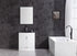 Legion Furniture Narrow 30" Bathroom Vanity & Black Sink WTM8130-30 (30" x 18" x 33")