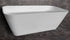 ALFI AB9952 Bathtub White Rectangular Solid Surface Smooth Resin Soaker (67-inch)