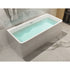 ALFI AB8859 Bathtub White Rectangular Acrylic Free Standing Soaker (67-inch)
