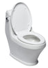 EAGO TB133 Toilet Single-Flush One Piece Ceramic