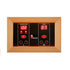 Golden Design Sauna Maxxus 3-Person FAR Infrared Sauna Low EMF w/ Red Cedar - MX-K306-01 CED