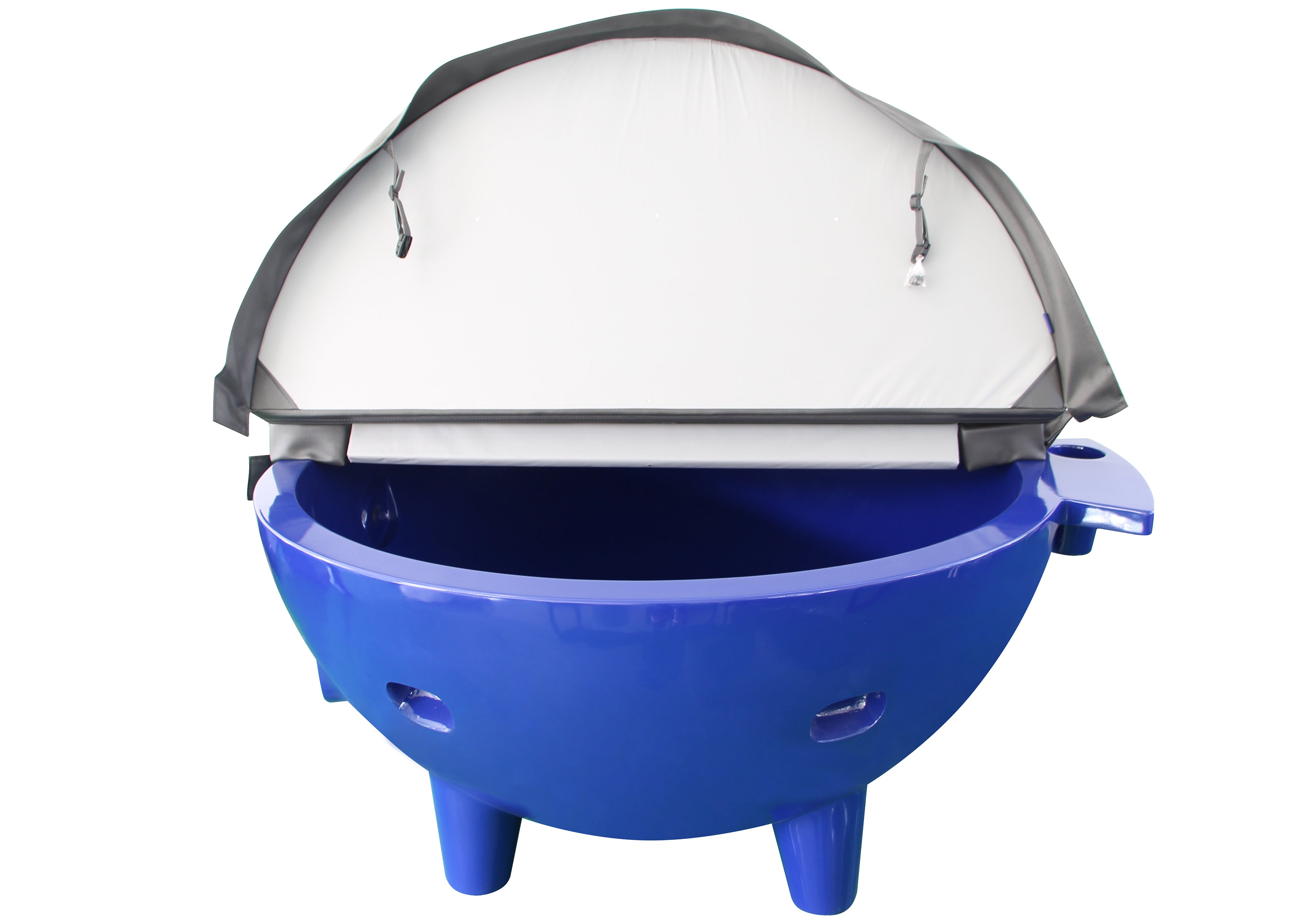 ALFI Wood-Fire-Heated Hot Tub: Outdoor Travel-Ready Portable Bathtub