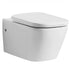EAGO WD390 Toilet Bowl White Modern Ceramic Wall Mounted