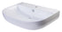ALFI AB112 Bath Sink 28" White D-Bowl Porcelain Wall Mounted