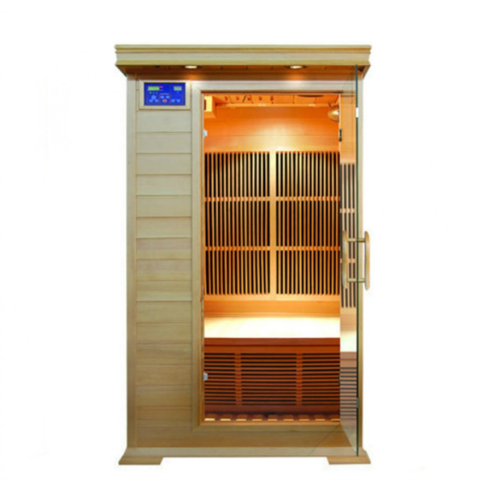 Sunray "Barrett" Infrared Sauna - w/ Hemlock - HL100K2