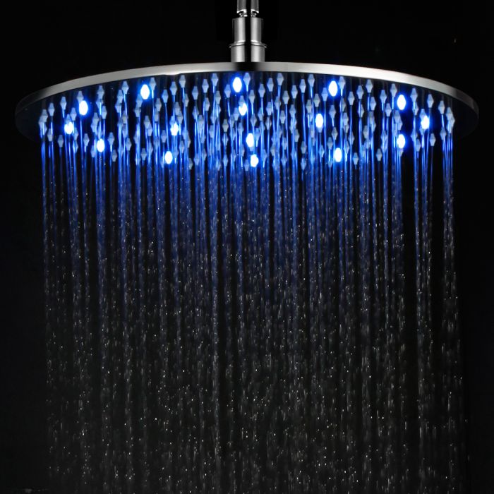 ALFI LED16R Multi-Color LED Rain Shower Head (16-inch round)