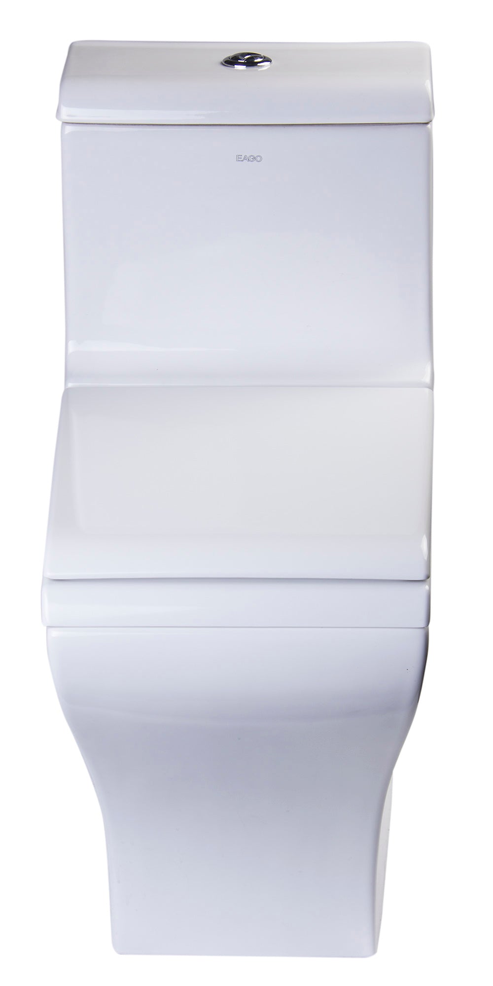 EAGO TB356 Eco-Friendly Toilet Dual-Flush High Efficiency Low Flush White