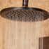 PULSE ShowerSpas Hammered Copper ORB Shower Panel - Mojave ShowerSpa