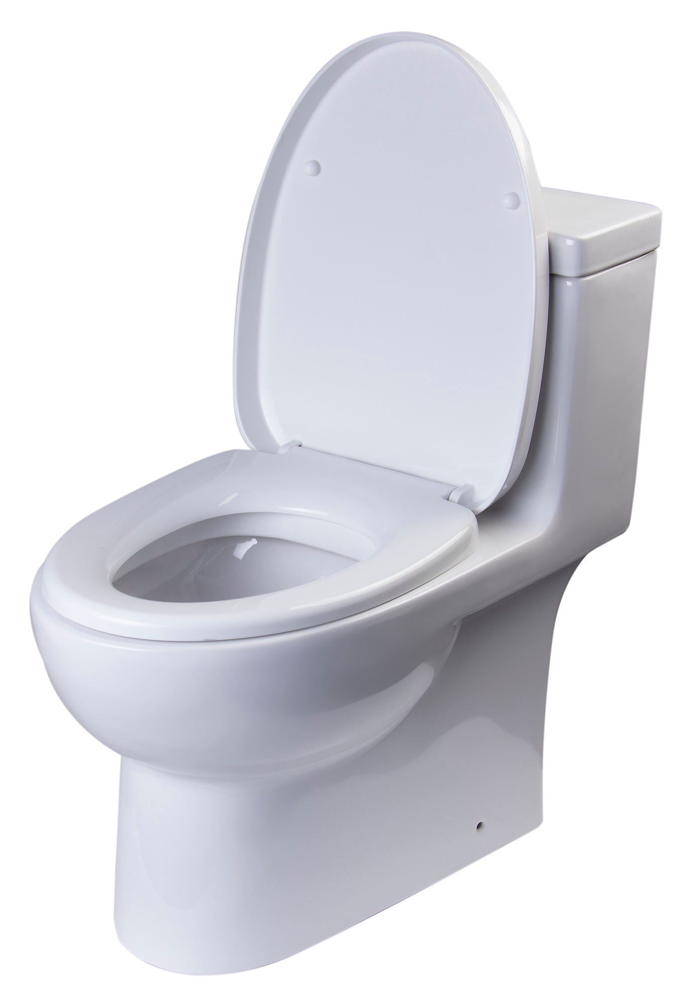 EAGO TB359 Eco-Friendly Toilet Dual-Flush High Efficiency Low Flush White