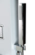 ALFI ABSP60W Body Sprays & Rain Shower Head w/ Aluminum Shower Panel (white)