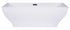 ALFI AB8840 Bathtub White Rectangular Acrylic Free Standing Soaker (67-inch)