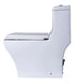 EAGO TB356 Eco-Friendly Toilet Dual-Flush High Efficiency Low Flush White