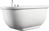 EAGO AM128ETL Whirlpool Bathtub Acrylic White w/ Fixtures (6-foot)
