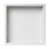 ALFI Built In Shower Shelf w/ Stainless Steel Square (16" x 16")