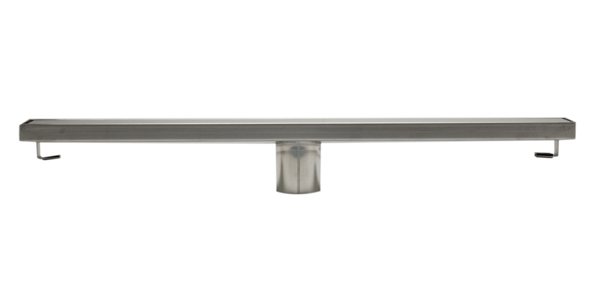 ALFI ABLD24B Modern Linear Shower Drain with Solid Cover (24-inch)