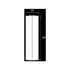 Whitehaus WHRAX-63 Bathroom Cabinet Vertical Wall Mount (32" to 63")