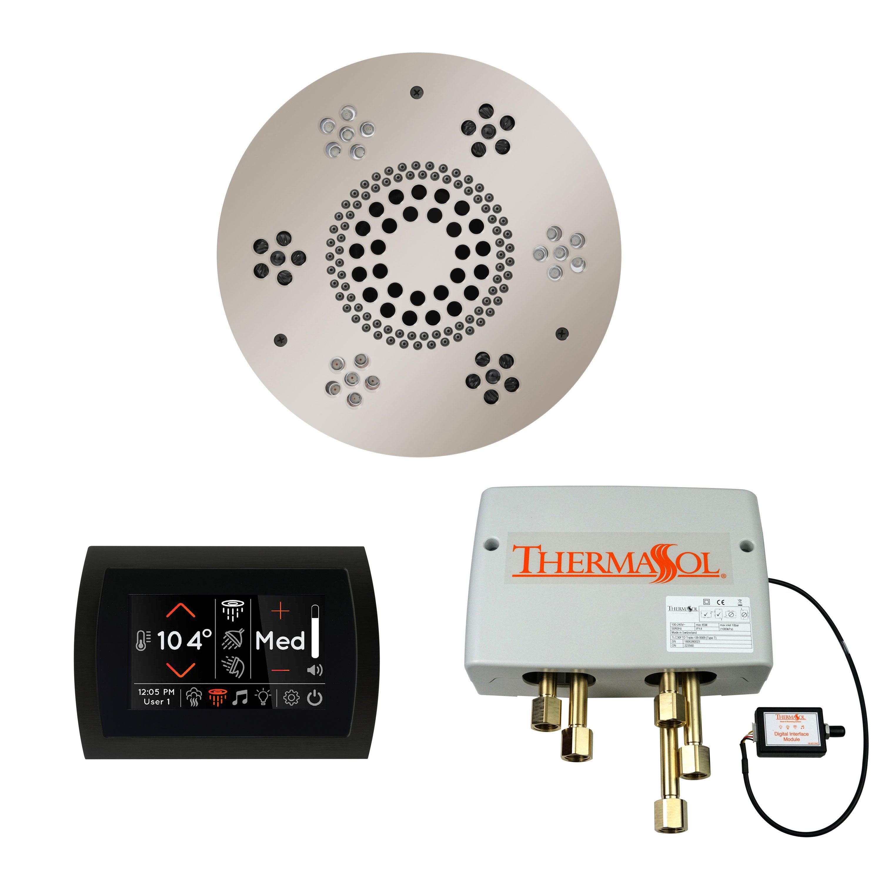 ThermaSol Shower Kit - The Wellness Shower Package with SignaTouch