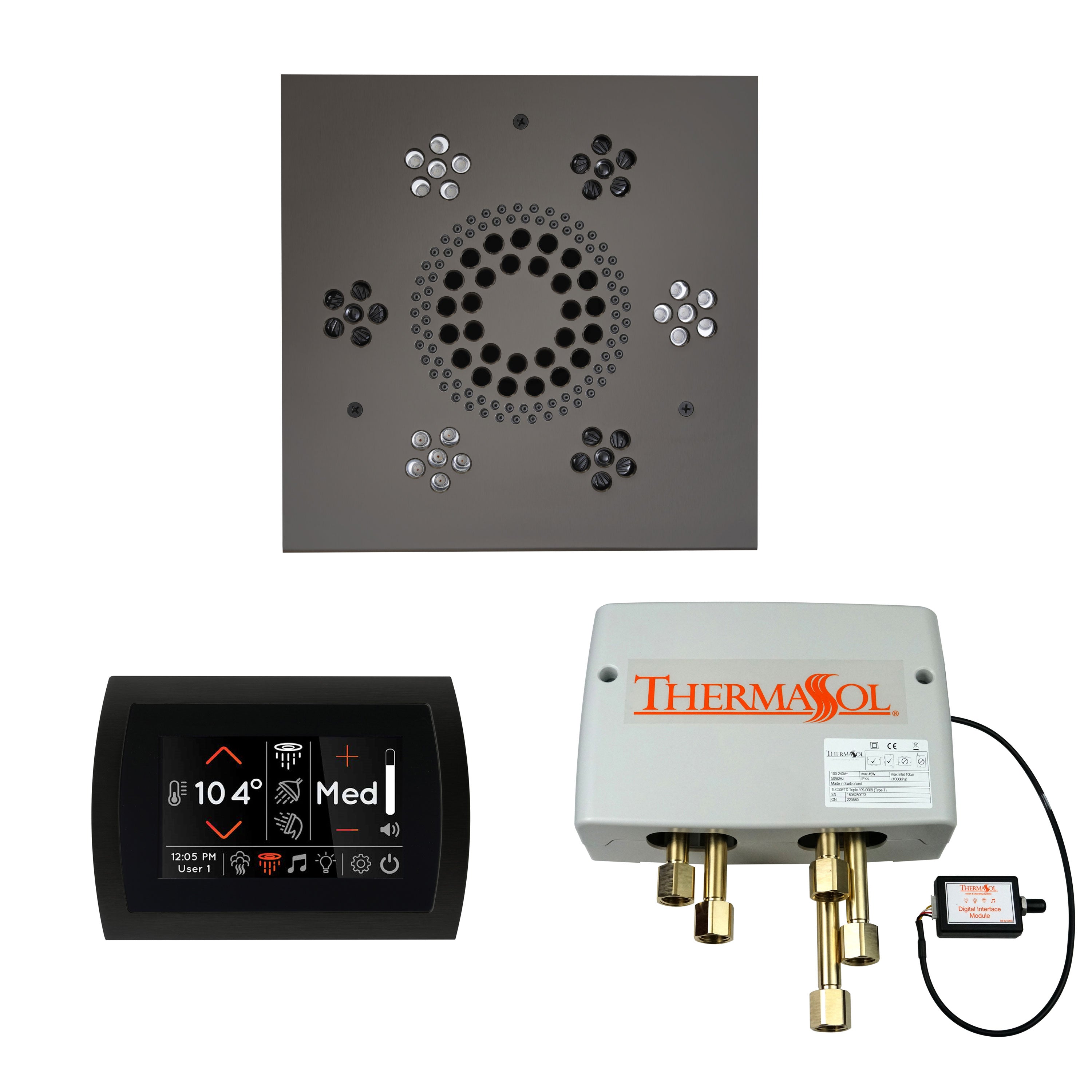 ThermaSol Shower Kit - The Wellness Shower Package with SignaTouch