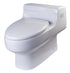 EAGO TB352 Toilet Ultra Low Single-Flush Eco-Friendly White